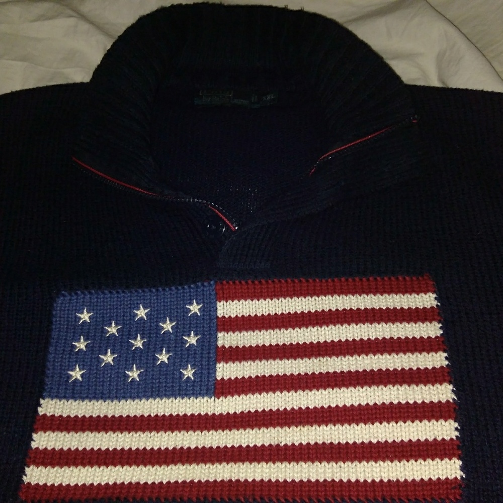 Polo Ralph Lauren zip knit sweater